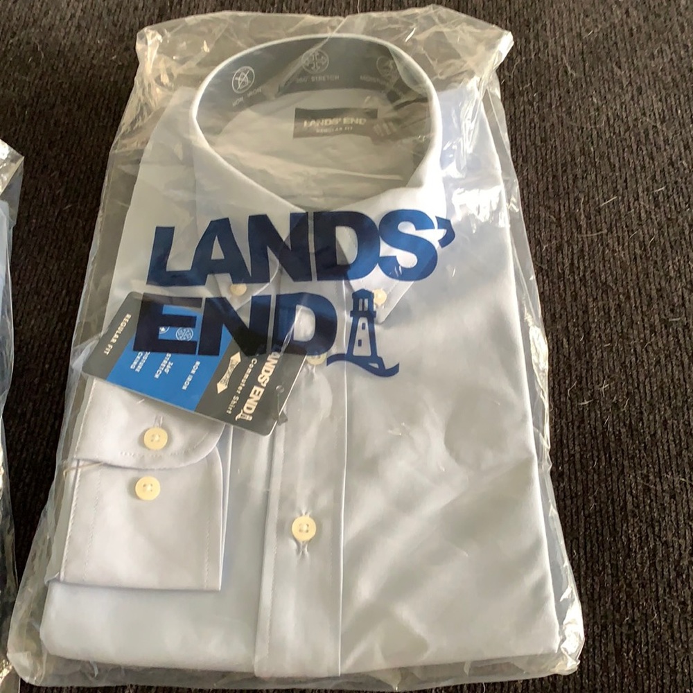 Mens lands end shirt